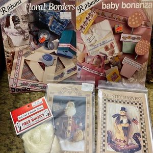 Cross Stitch, Fiber Craft Bundle